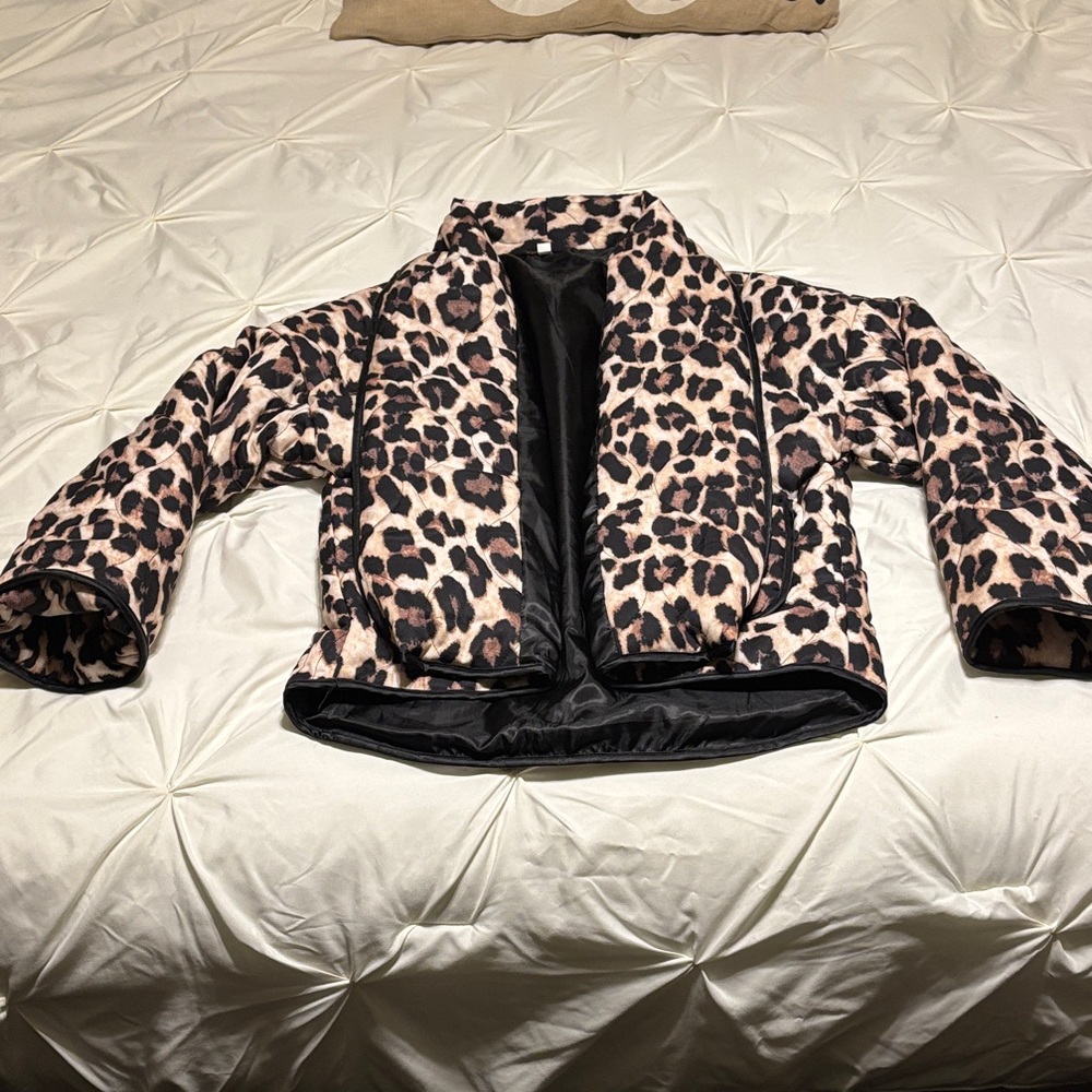 Leopard Print Jacket